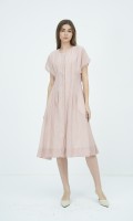 SIXDO G-Stripe Orange Dress for Women